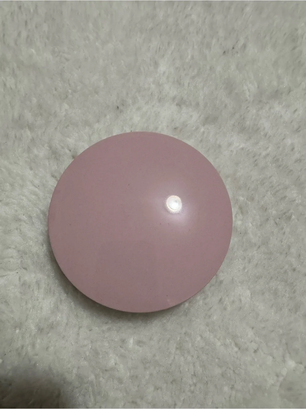 Compact LED Lighted Travel Mirror - Pink